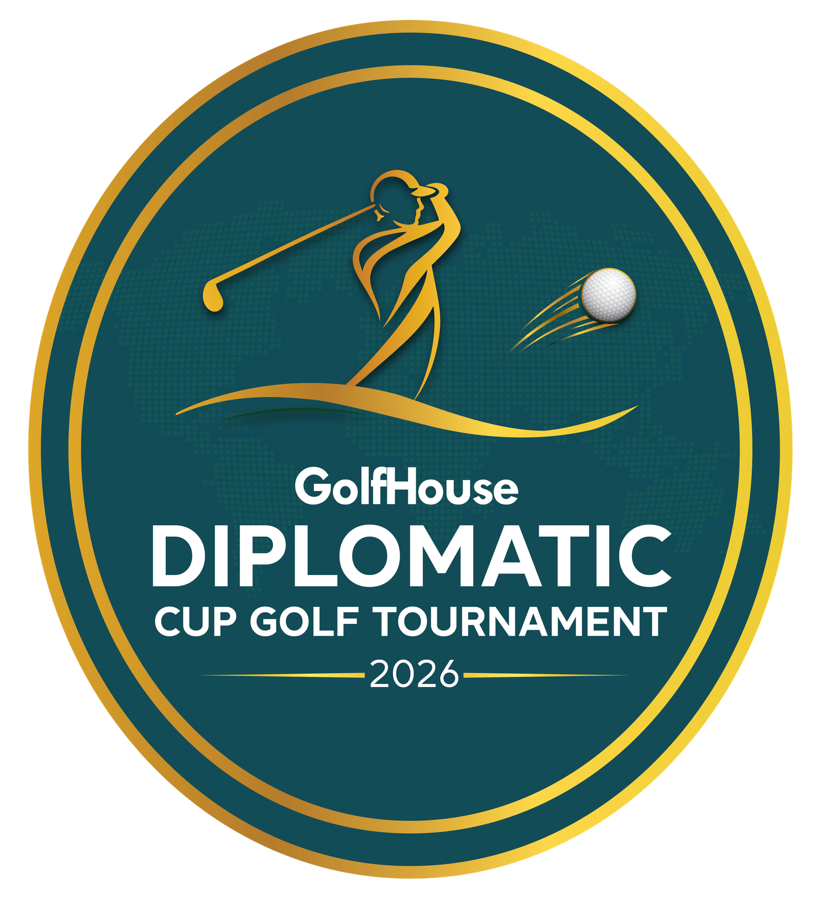 GolfHouse Diplomatic Cup Logo